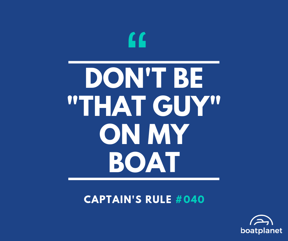captain's rule 40
