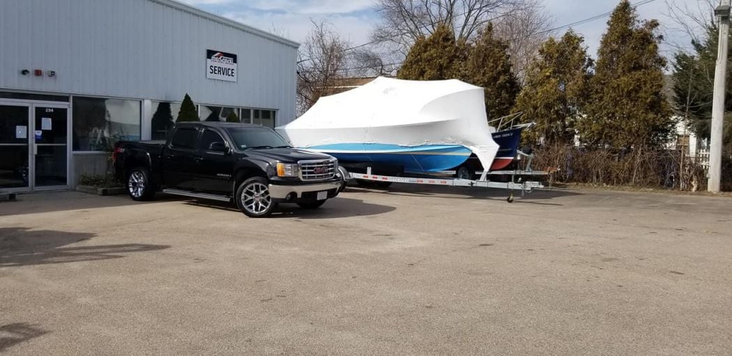 Boat Shrink Wrapping Rhode Island