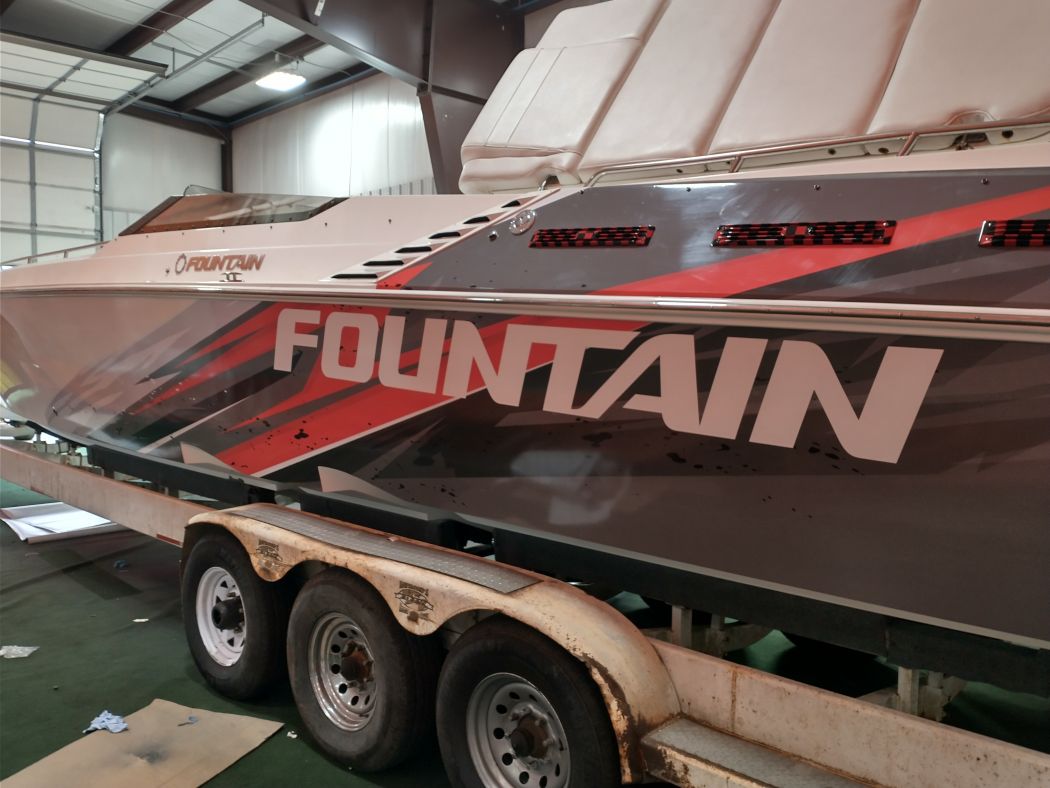 Boat Trailer Restoration 42 Fountain