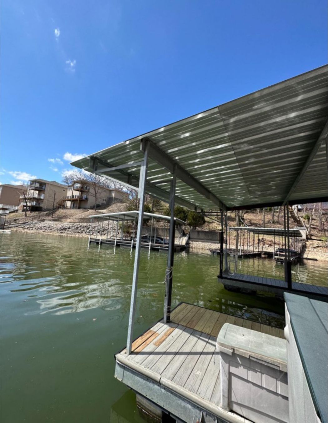 Dock Roof Extension Lake of the Ozarks