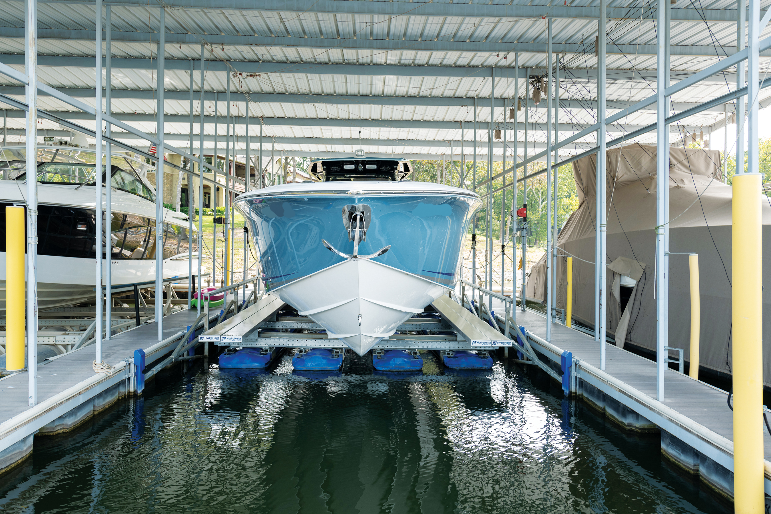 boat lift hydrohoist of the ozarks