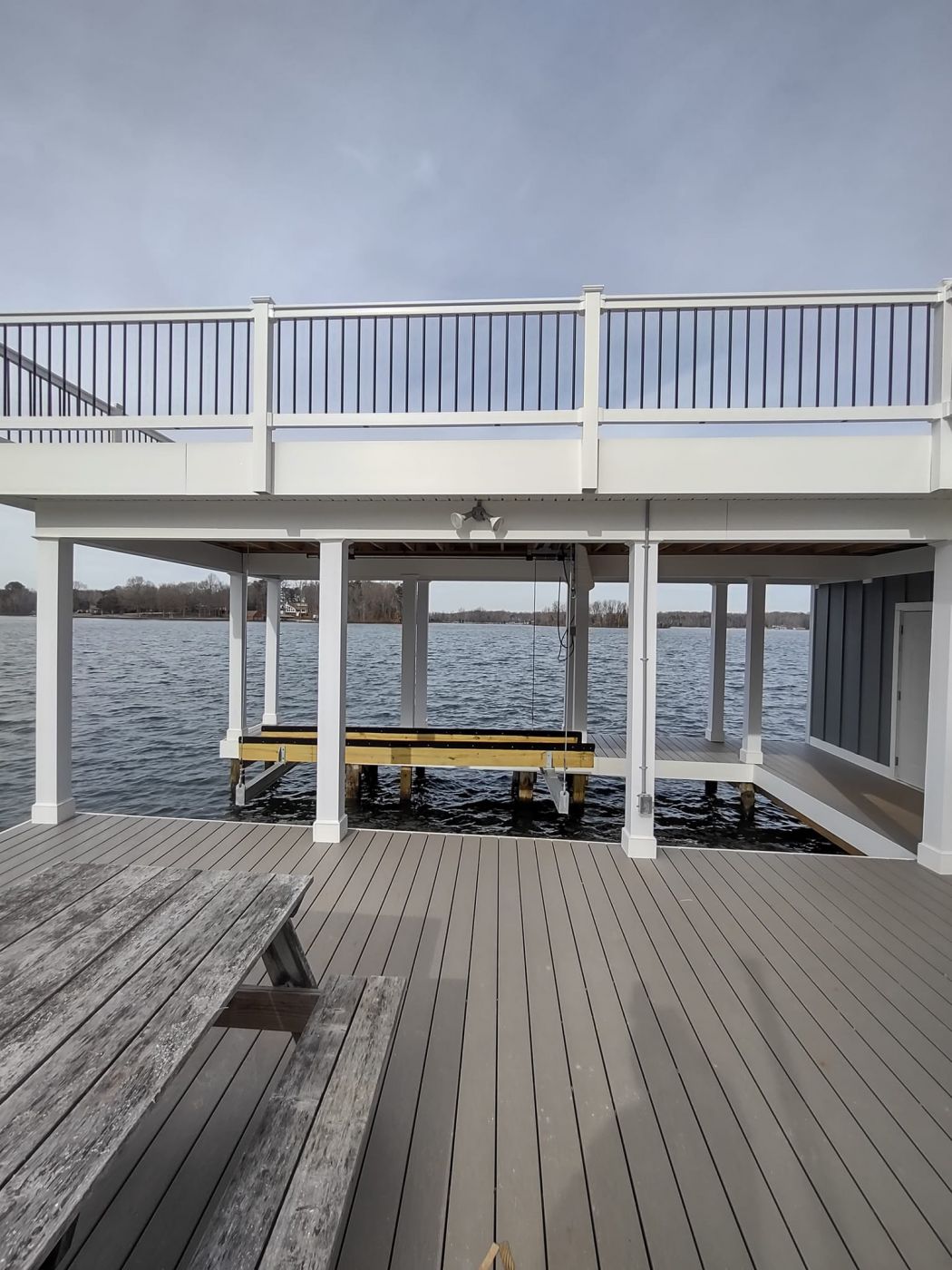 Boat Dock With Wolf Decking