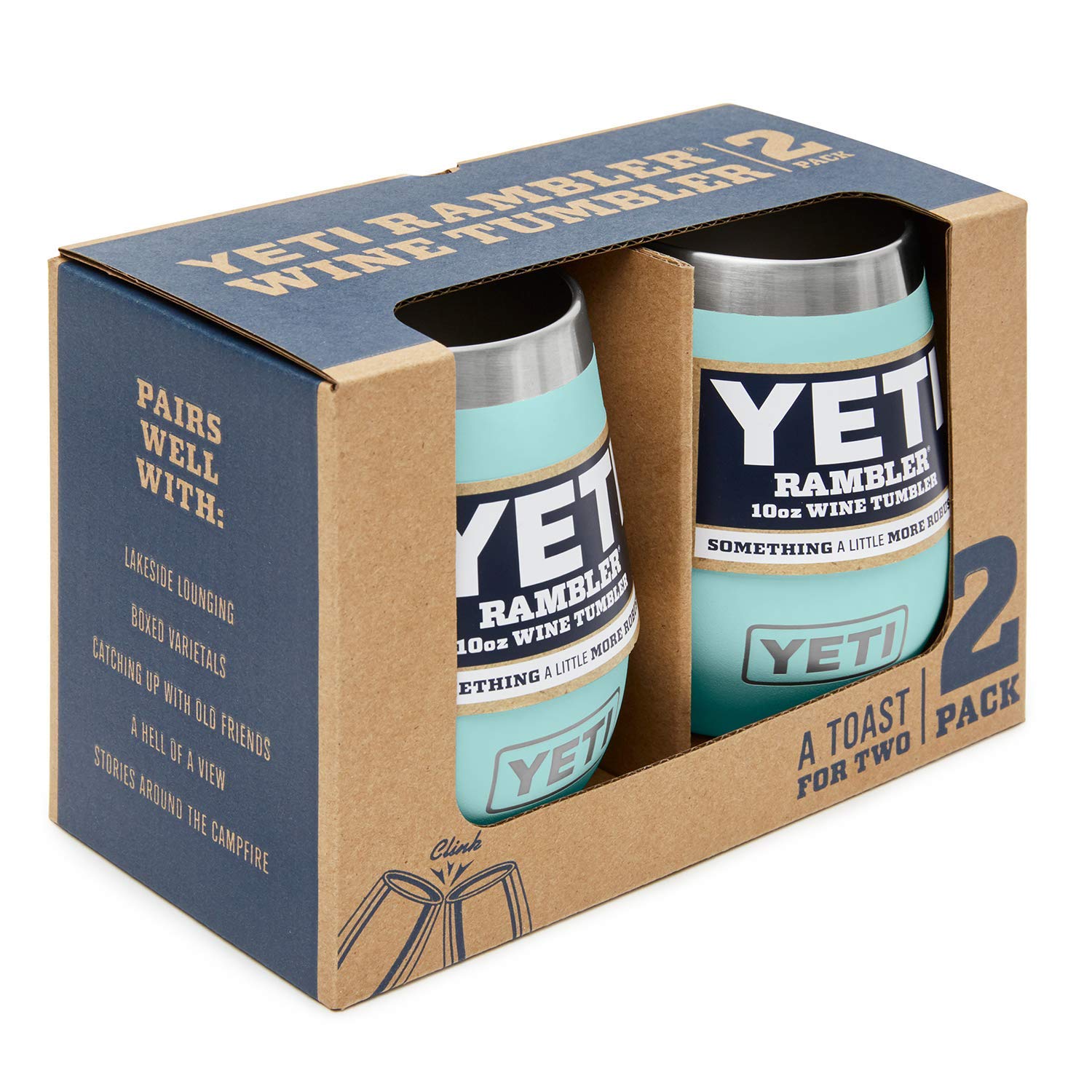 yeti rambler 10 oz. wine tumbler