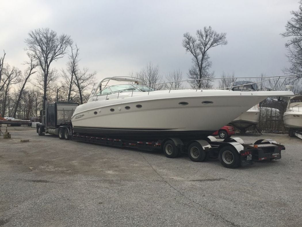 Sea Ray 460 Transport To LOTO