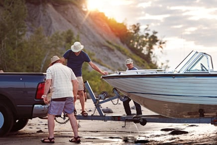 boat trailer