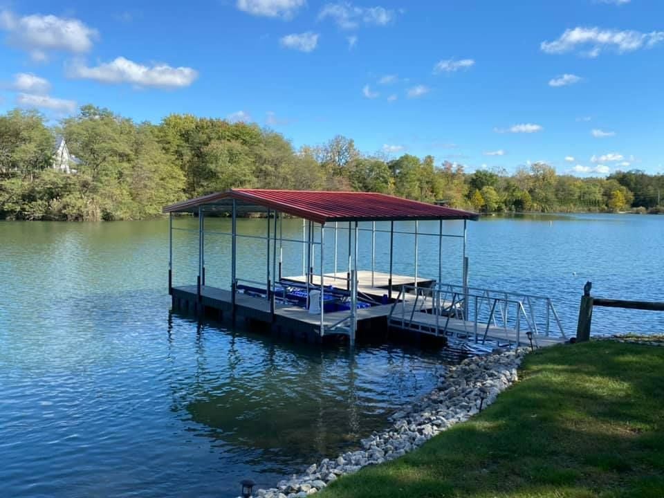 Lake Vermilion Boat Dock And Lift