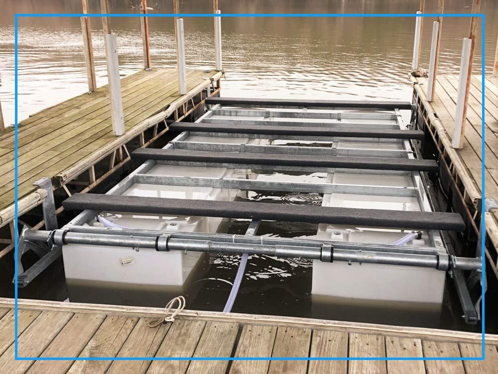 Shallow Water Boat Lift