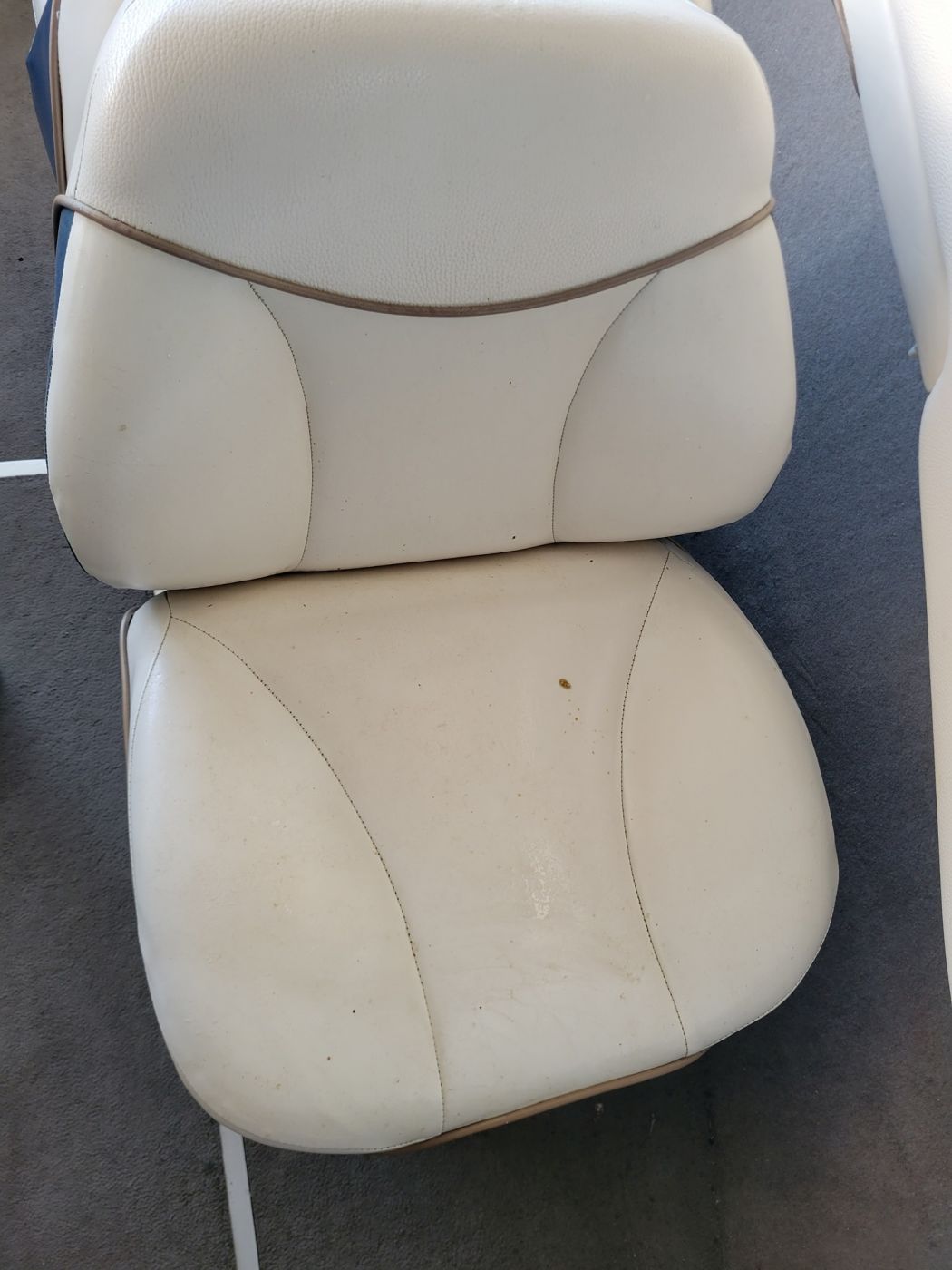Boat Seat Cleaning