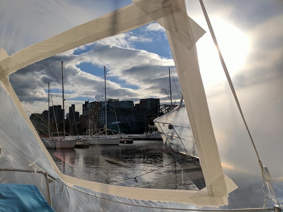 Boat Shrink Wrap Boston Harbor
