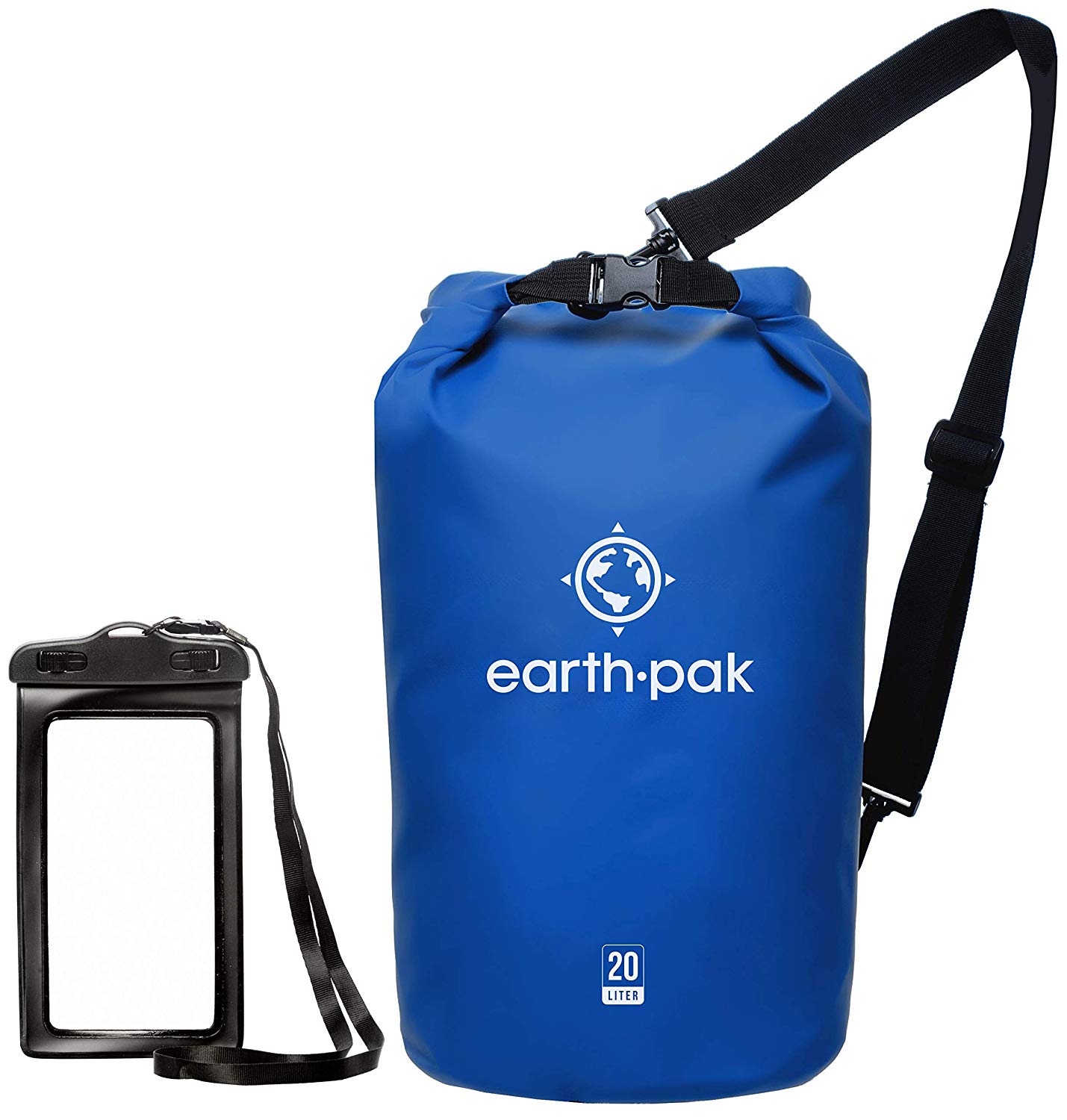 earth pak waterpoof dry bag with phone case christmas gift for boaters