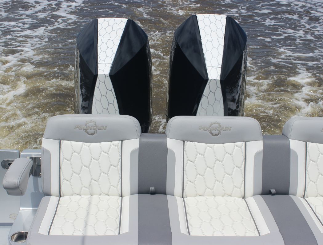 Fountain Custom Painted Outboards