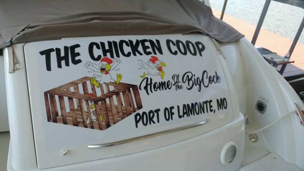 The Chicken Coop boat name