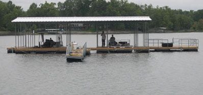 Boat Dock Kentucky Lake, IL