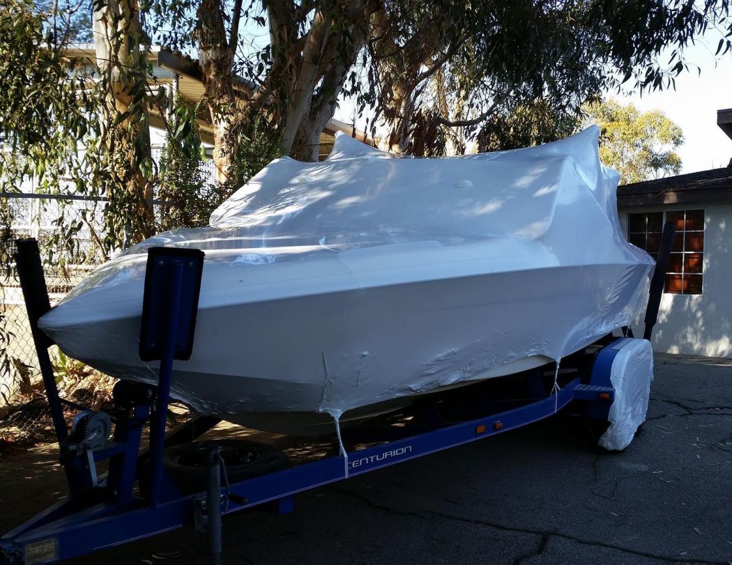 Southern California Boat Shrink Wrap