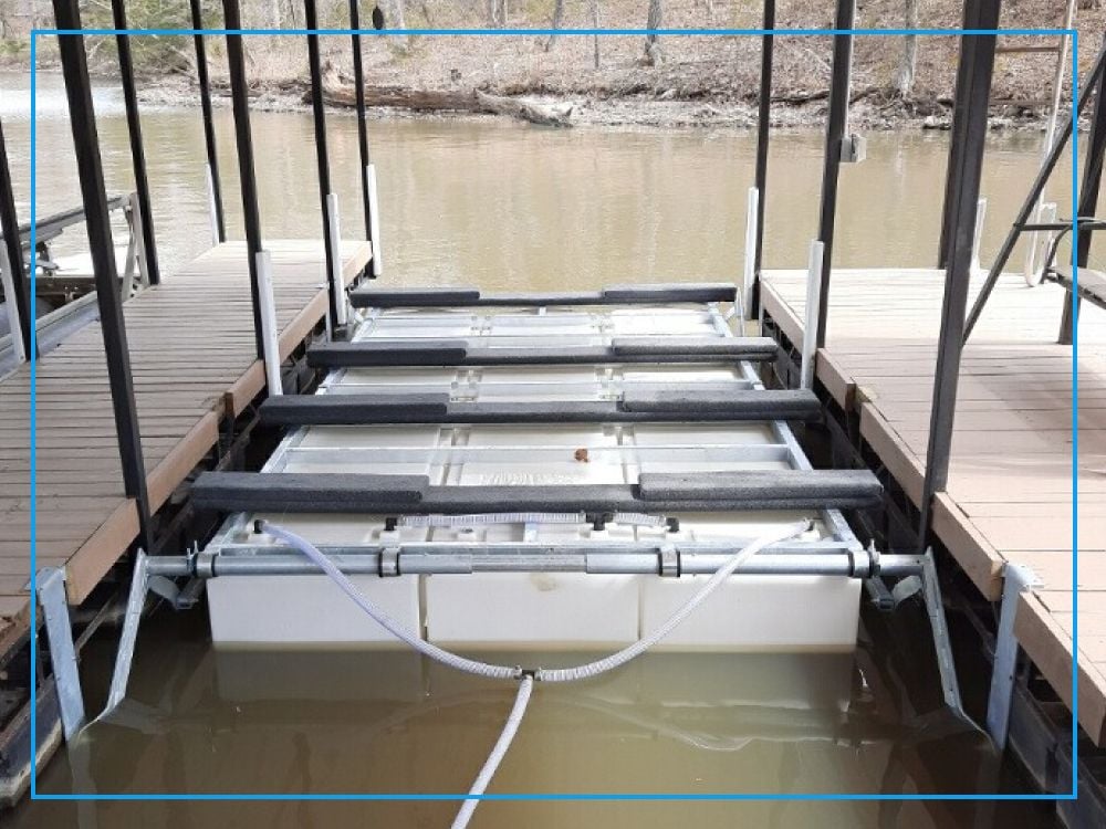 Shallow Water Boat Lift