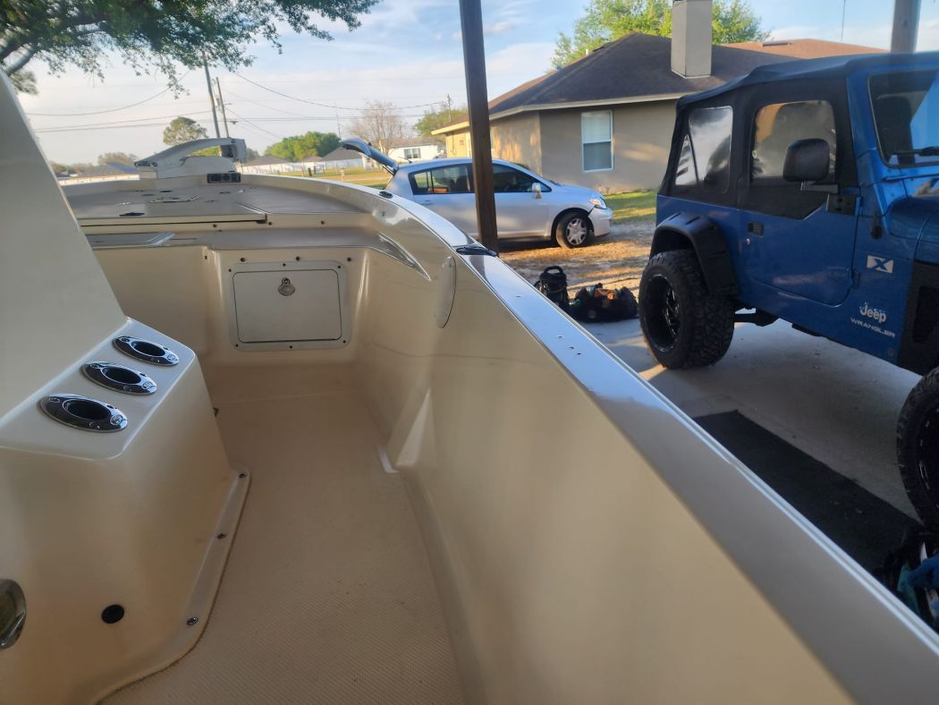 Key West Center Console Restoration Detail Boyz