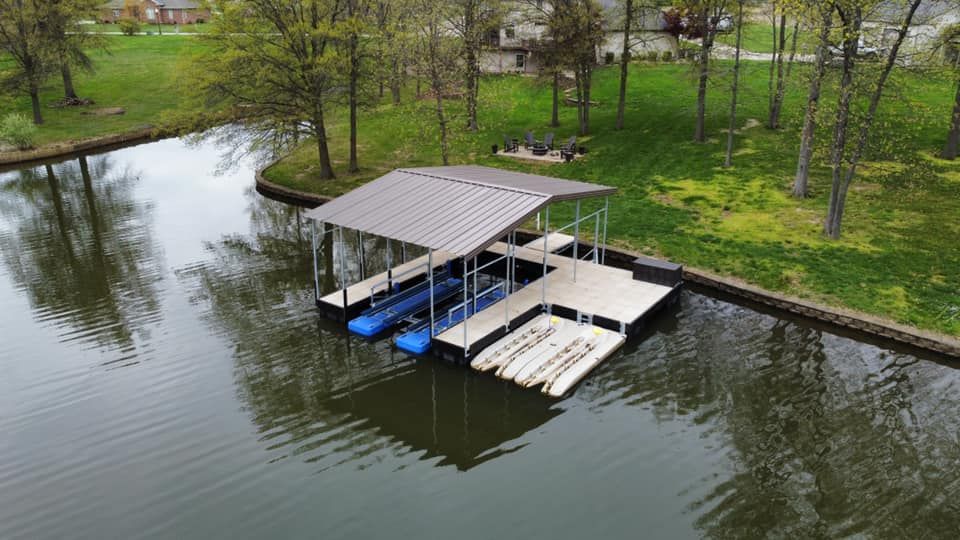 East Fork Lake Dock With Lift