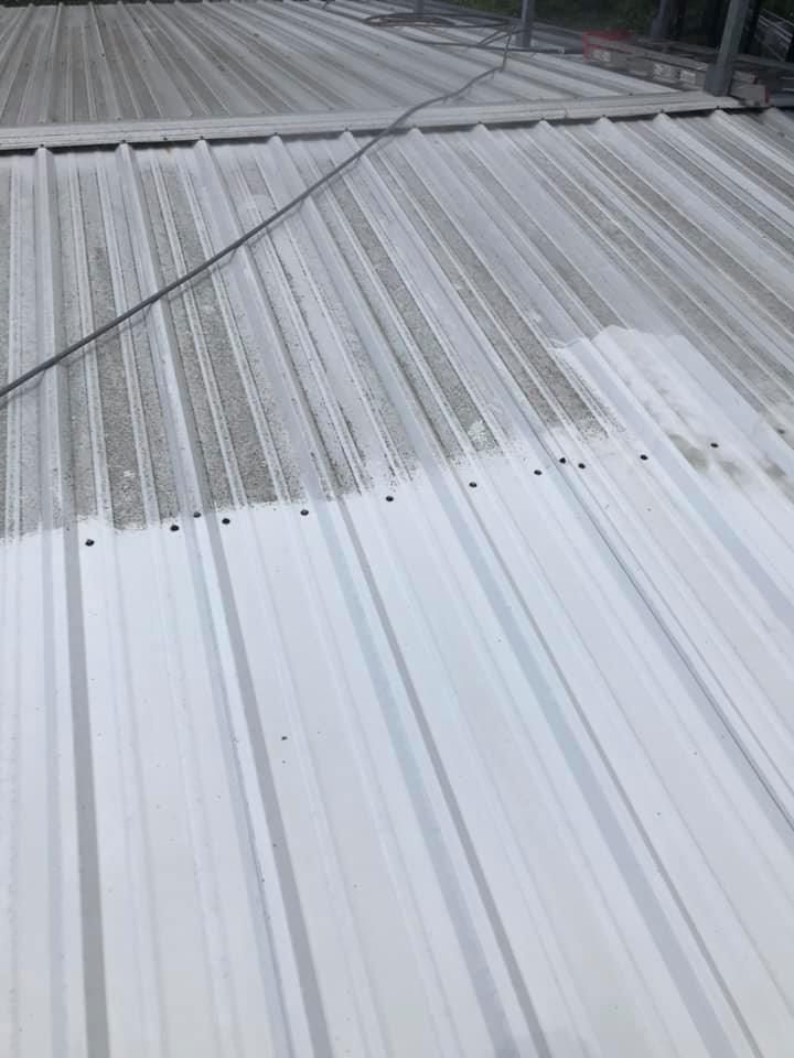 Boat Dock Pressure Washing Before and After