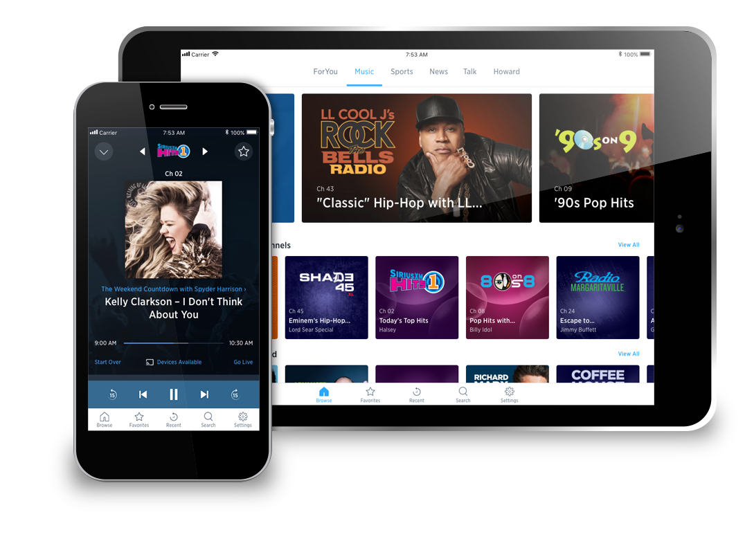 siriusxm streaming mobile app