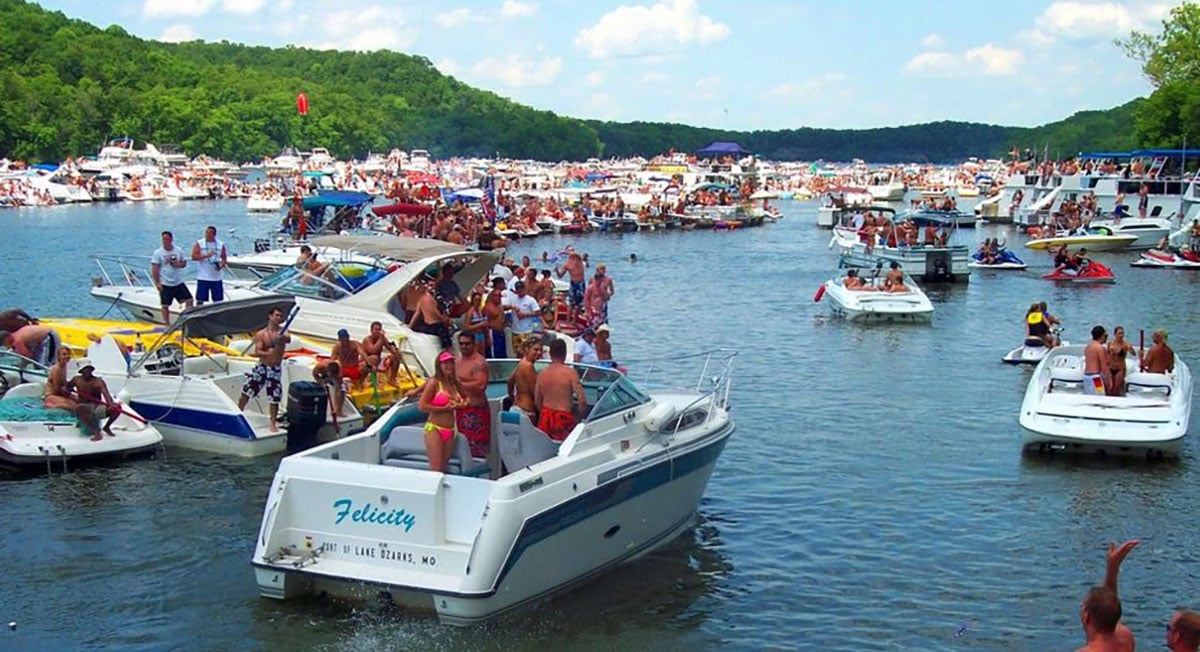 Party Cove Lake Of The Ozarks Map Map Of Zip Codes