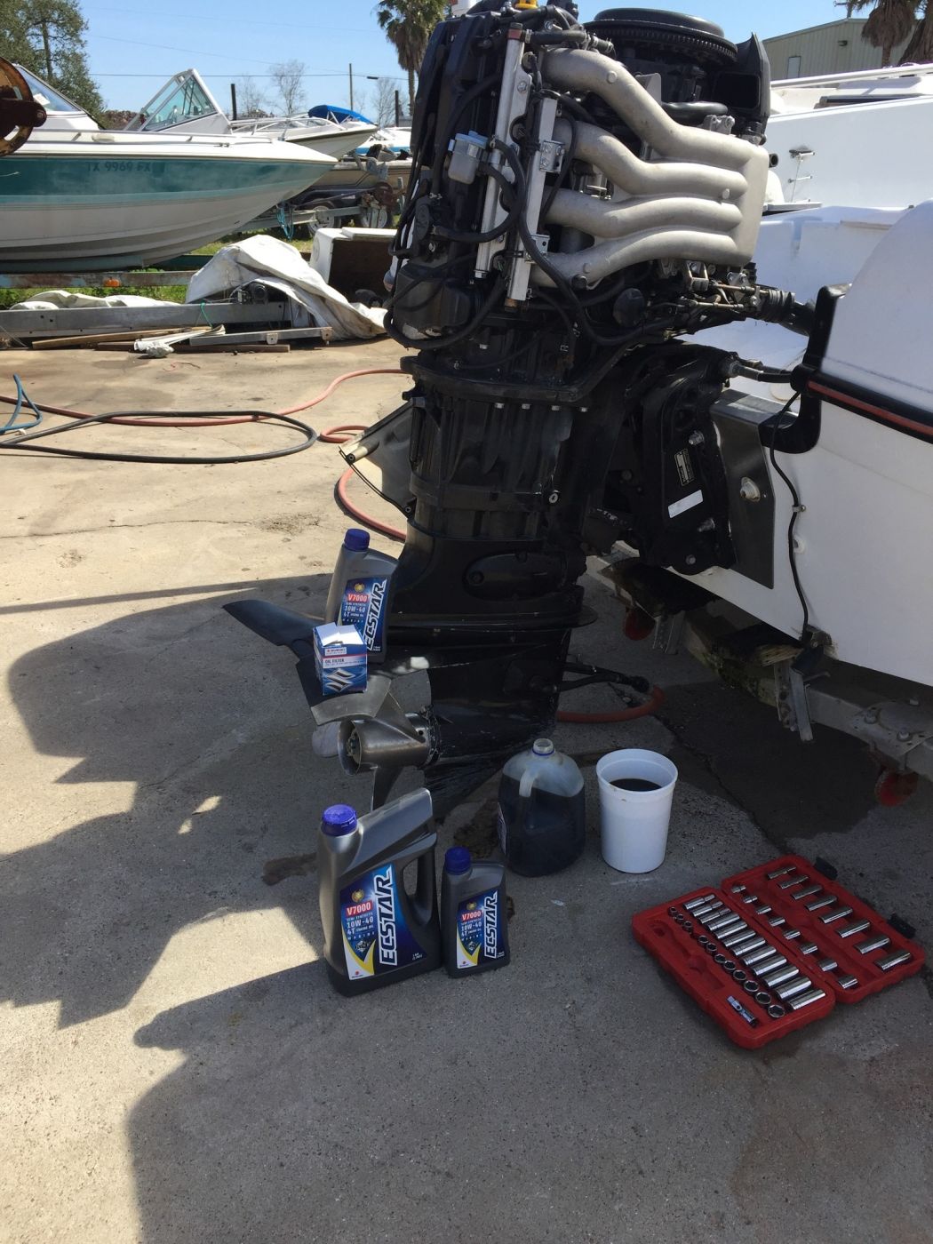 Outboard Motor Service