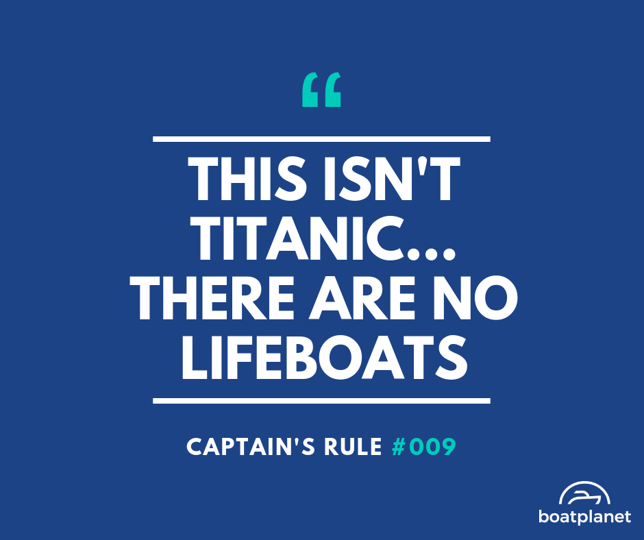 boat planet captains rule 9