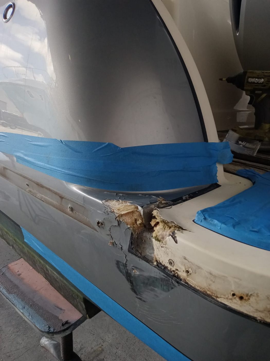Boat Fiberglass Repair Miami