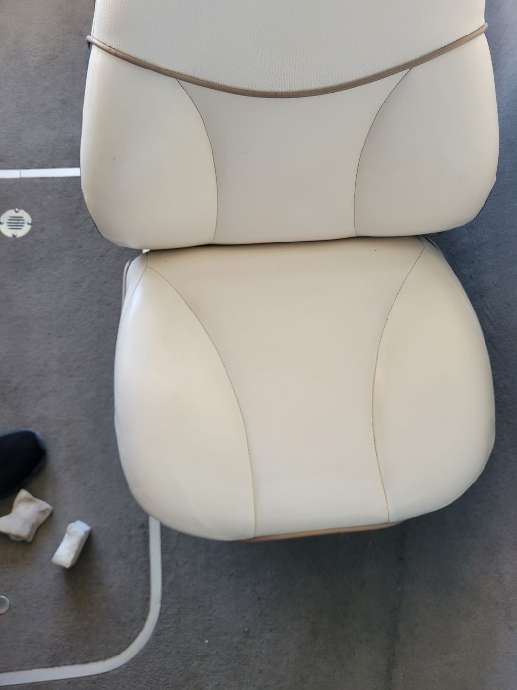 Boat Seat Cleaning