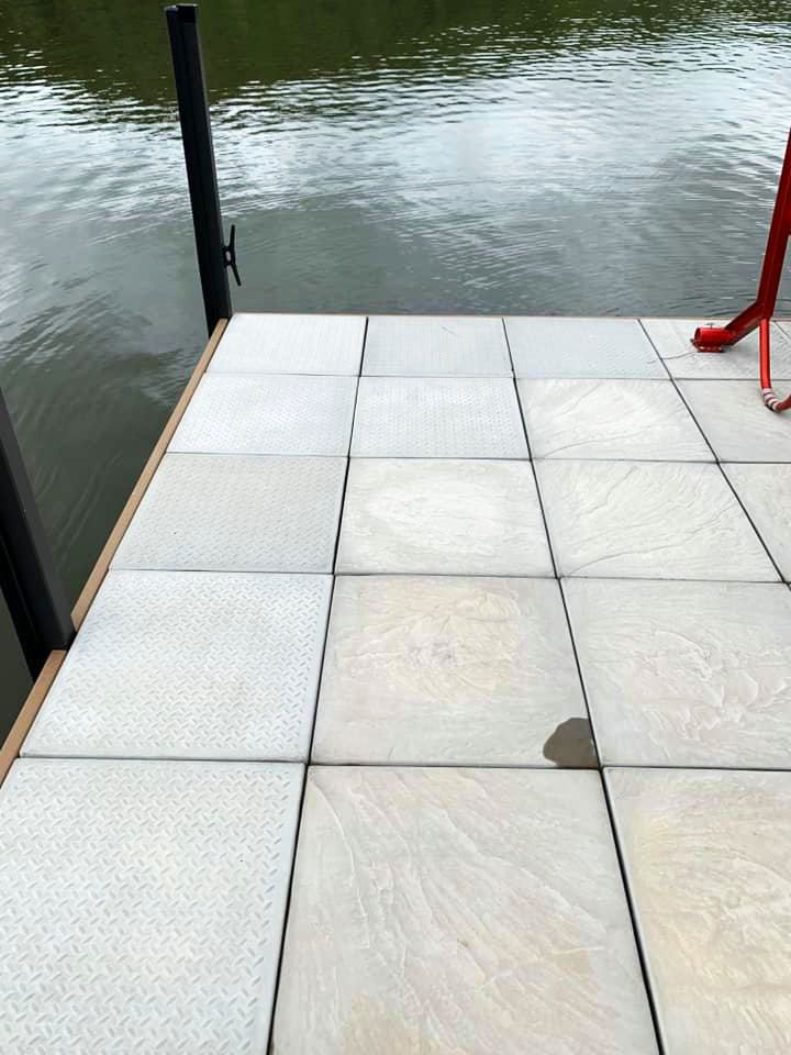 Concrete Tiles for Dock Flooring
