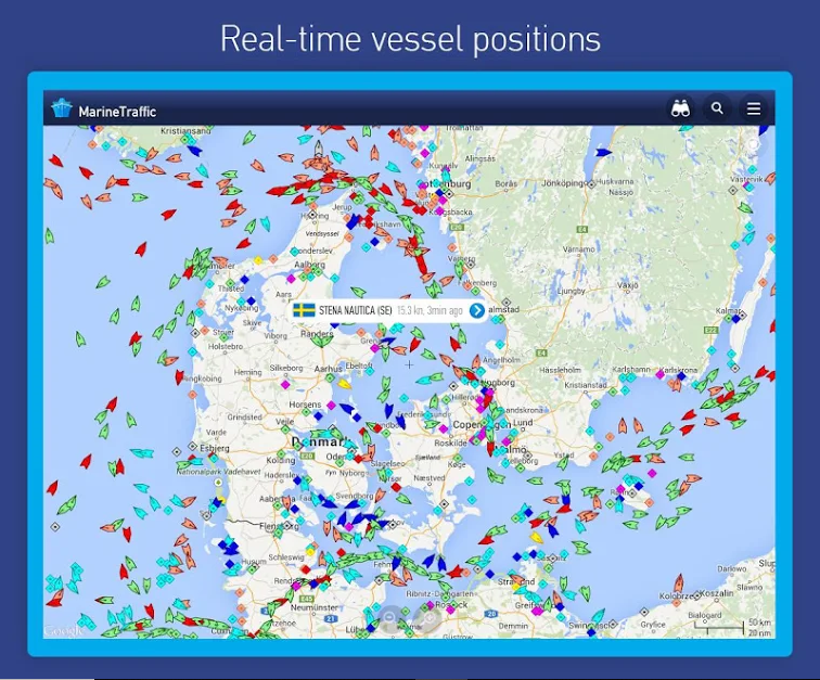 marine traffic mobile app