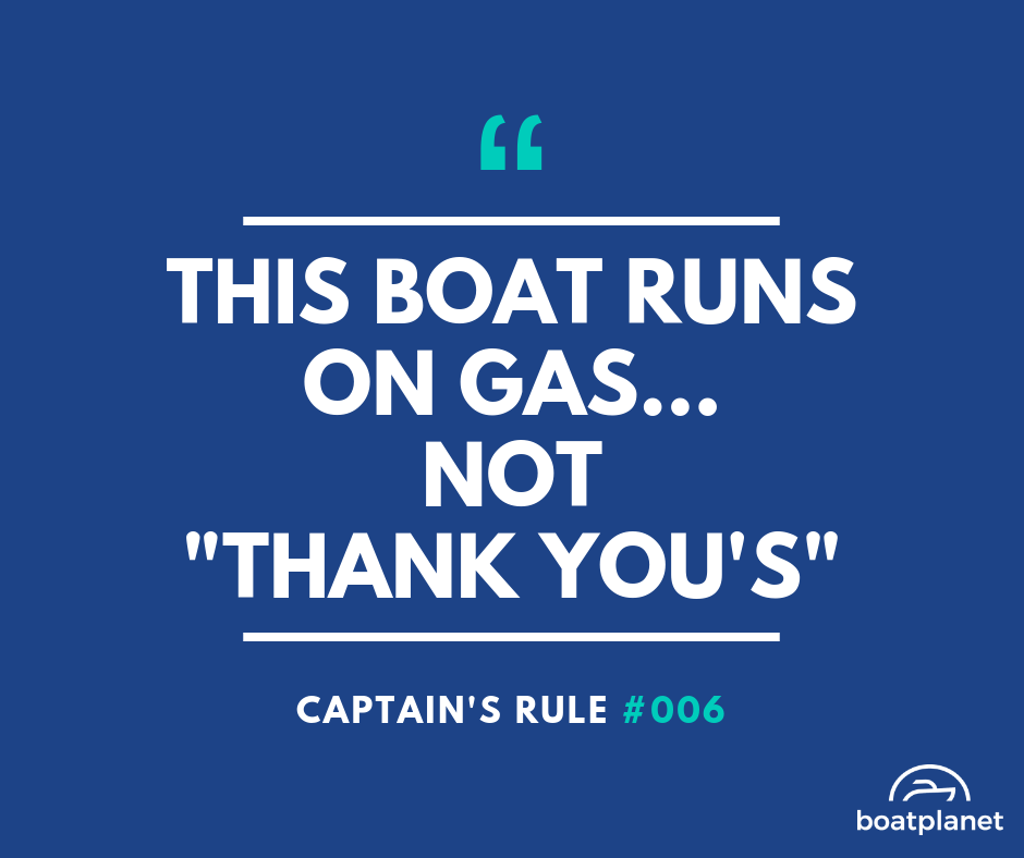 boat planet captains rule 6