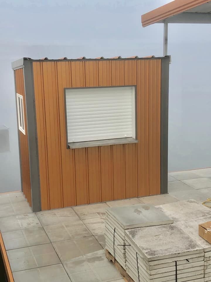 2 Slip Boat Dock with Custom Copper Shed