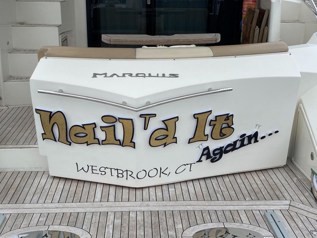 Marquis Yacht LED Boat Name