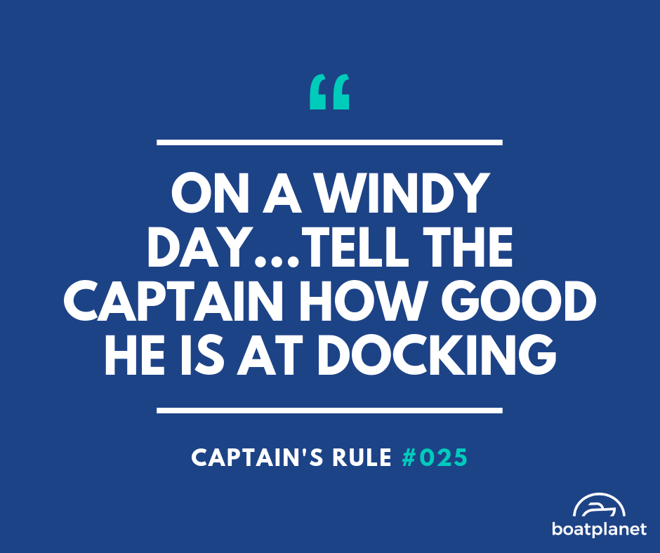 captain's rule 25