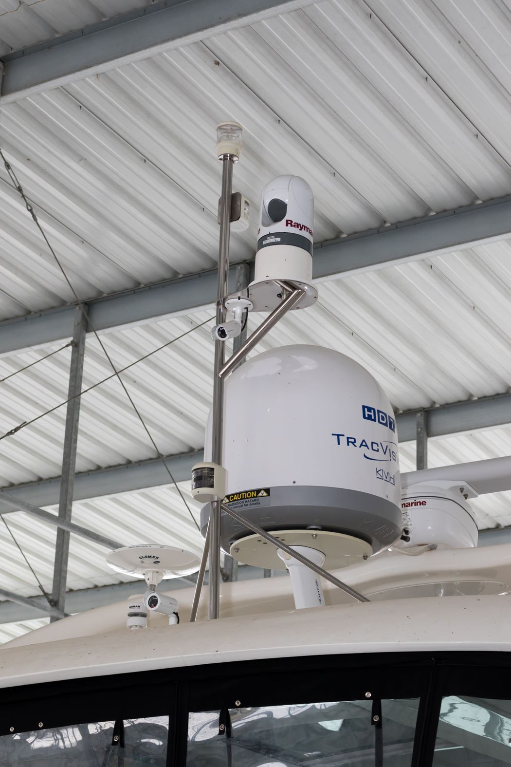 Sea Ray With TracVision, FLIR, And Docking Cameras